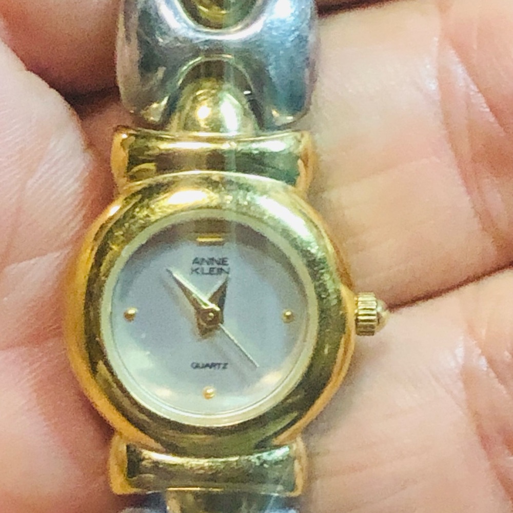 Bass Gold and Silver Watch